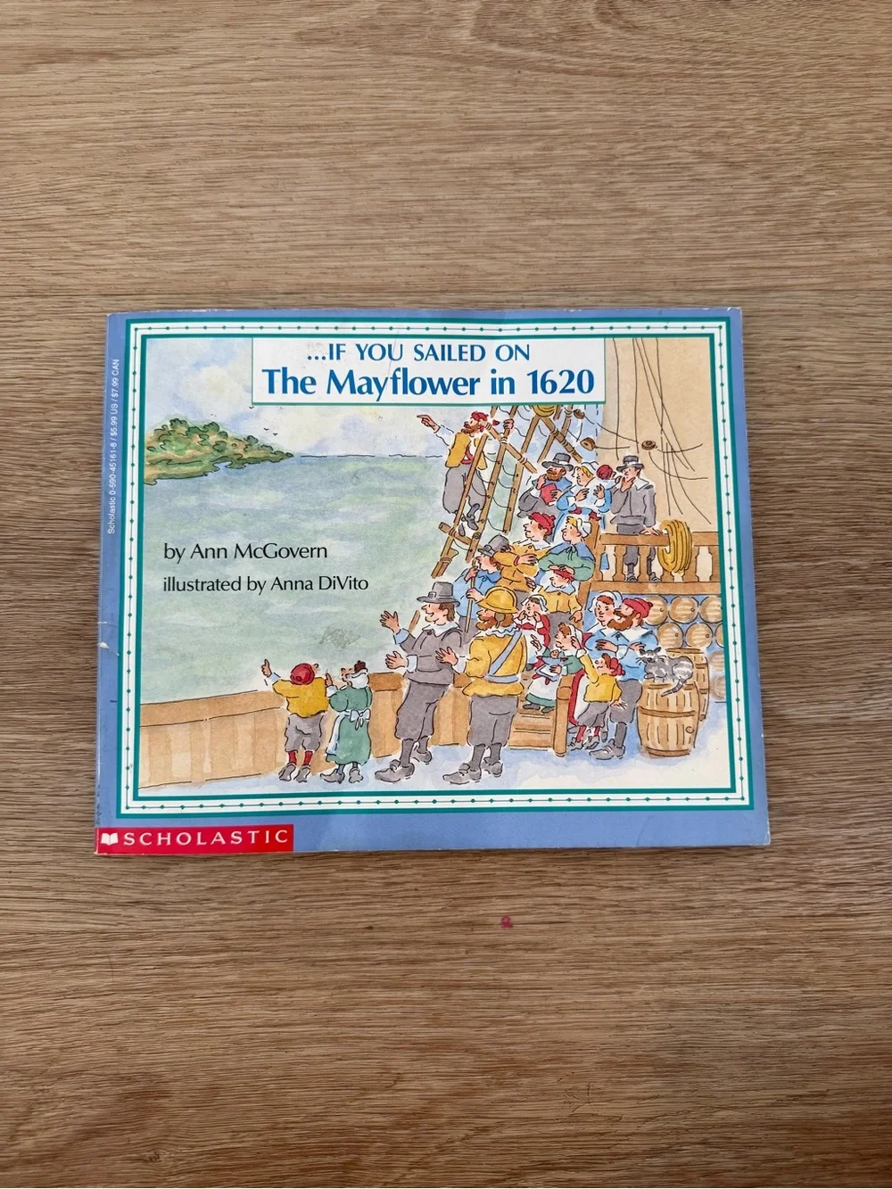 …If You Sailed on the Mayflower in 1620 by Ann McGovern